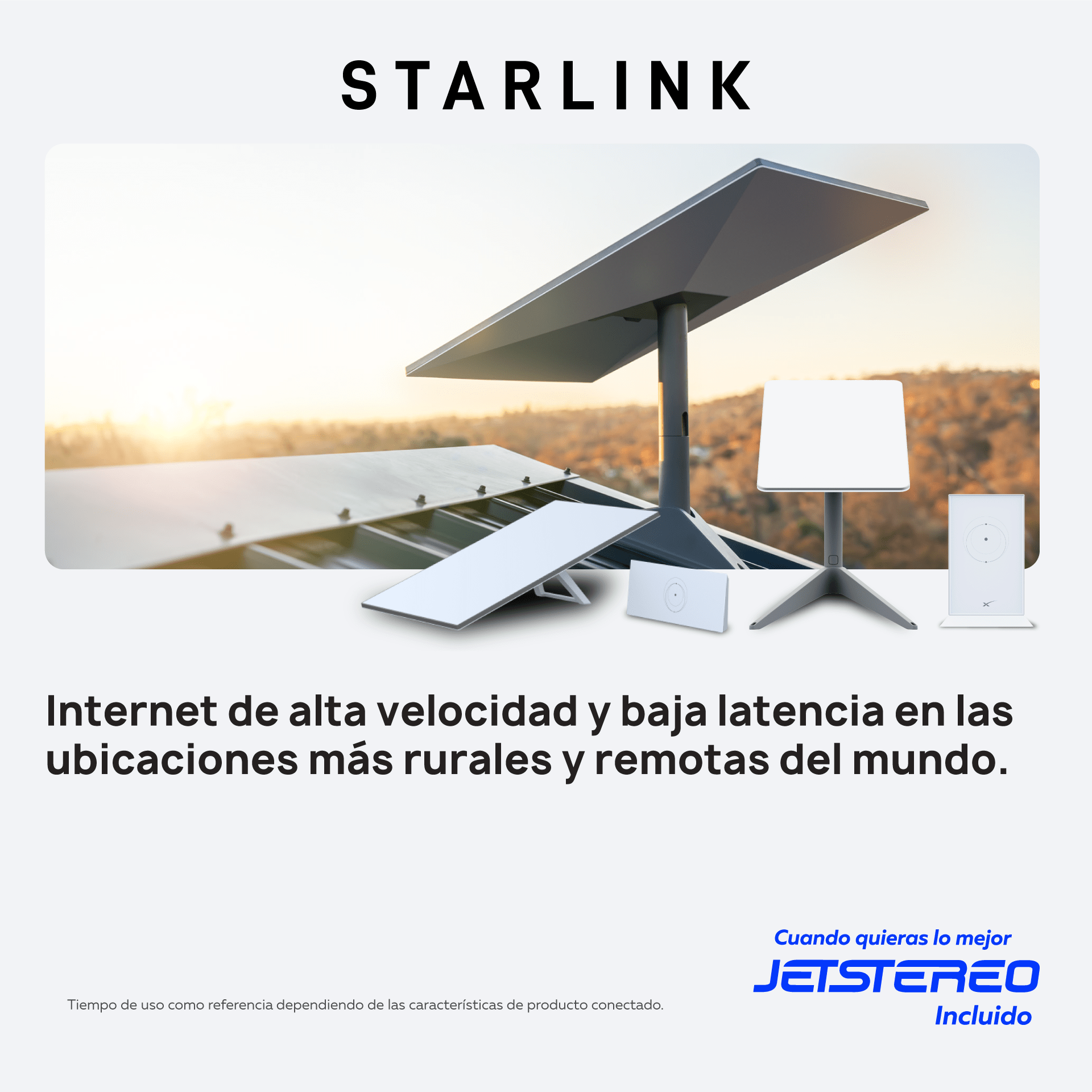 Ante los constantes apagones Jetstereo tiene la solución integral