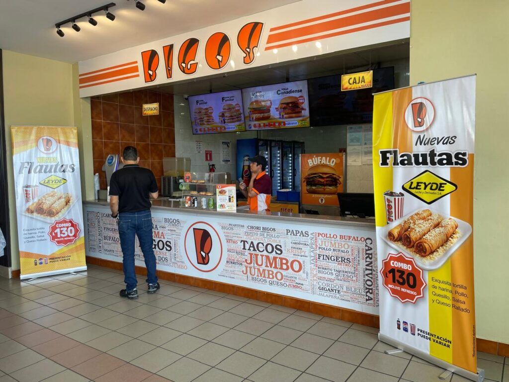 En todos losrestaurantes Bigos a nivel nacional ya pueden pedir las ricas Flautas Leyde.